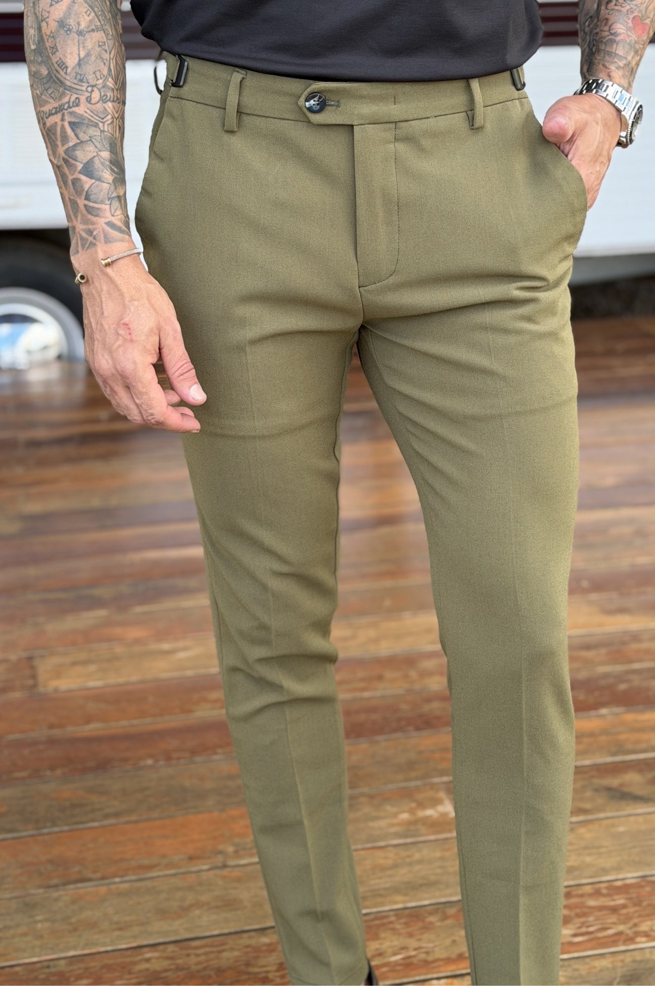 Calça de Regulagem