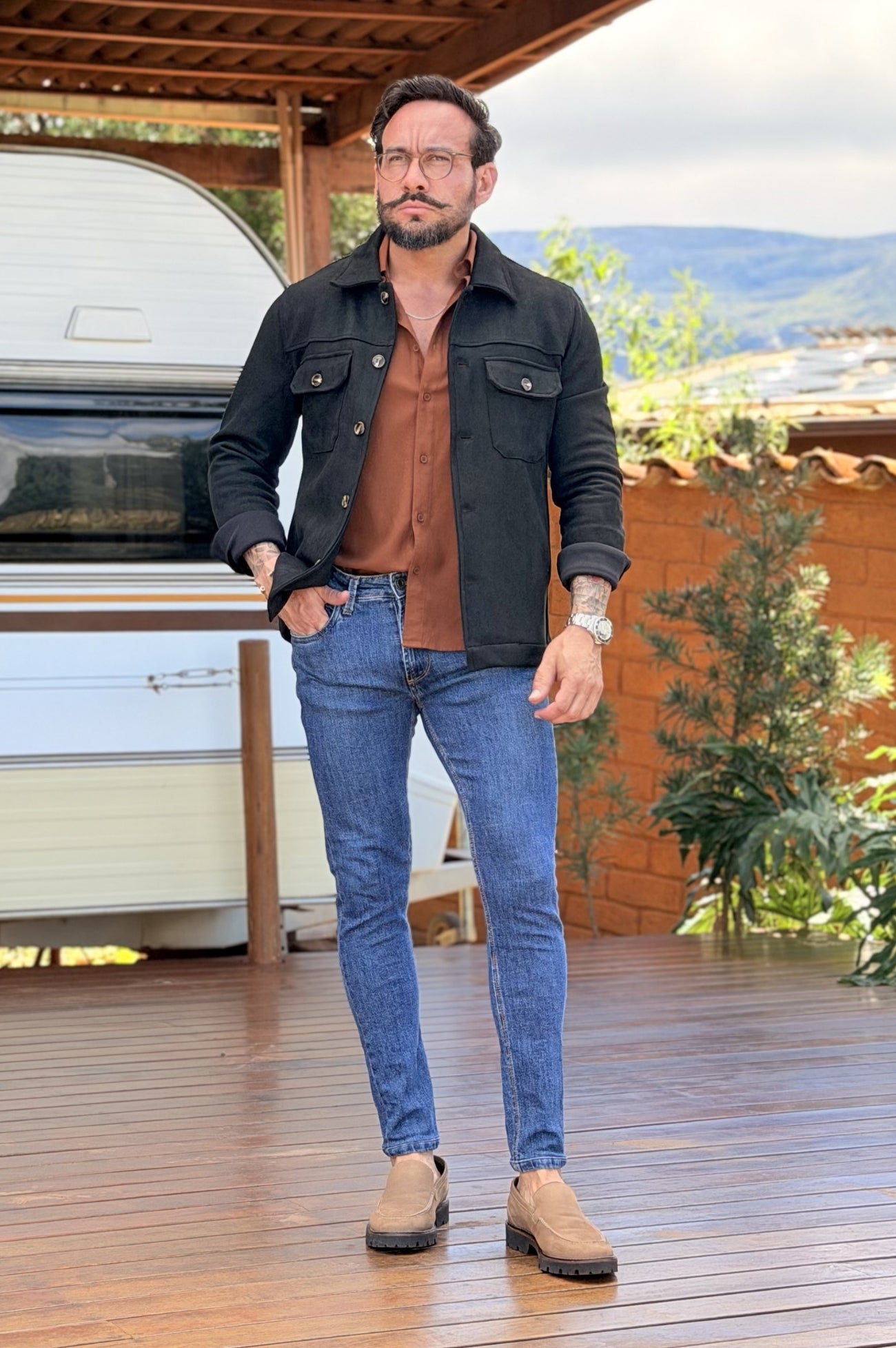 Jaqueta Trucker