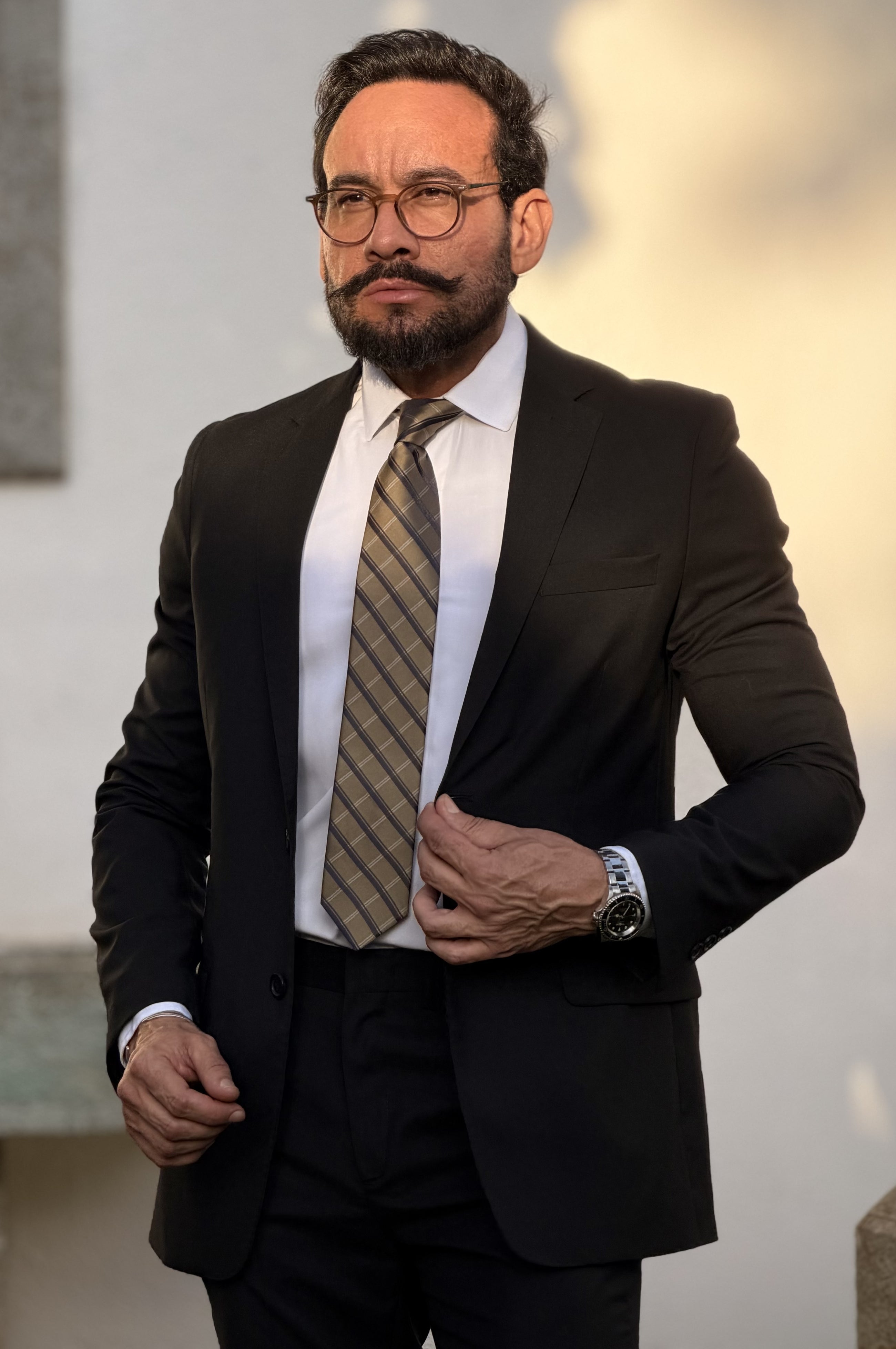 Costume Masculino Slim Fit com Calça com Ajuste