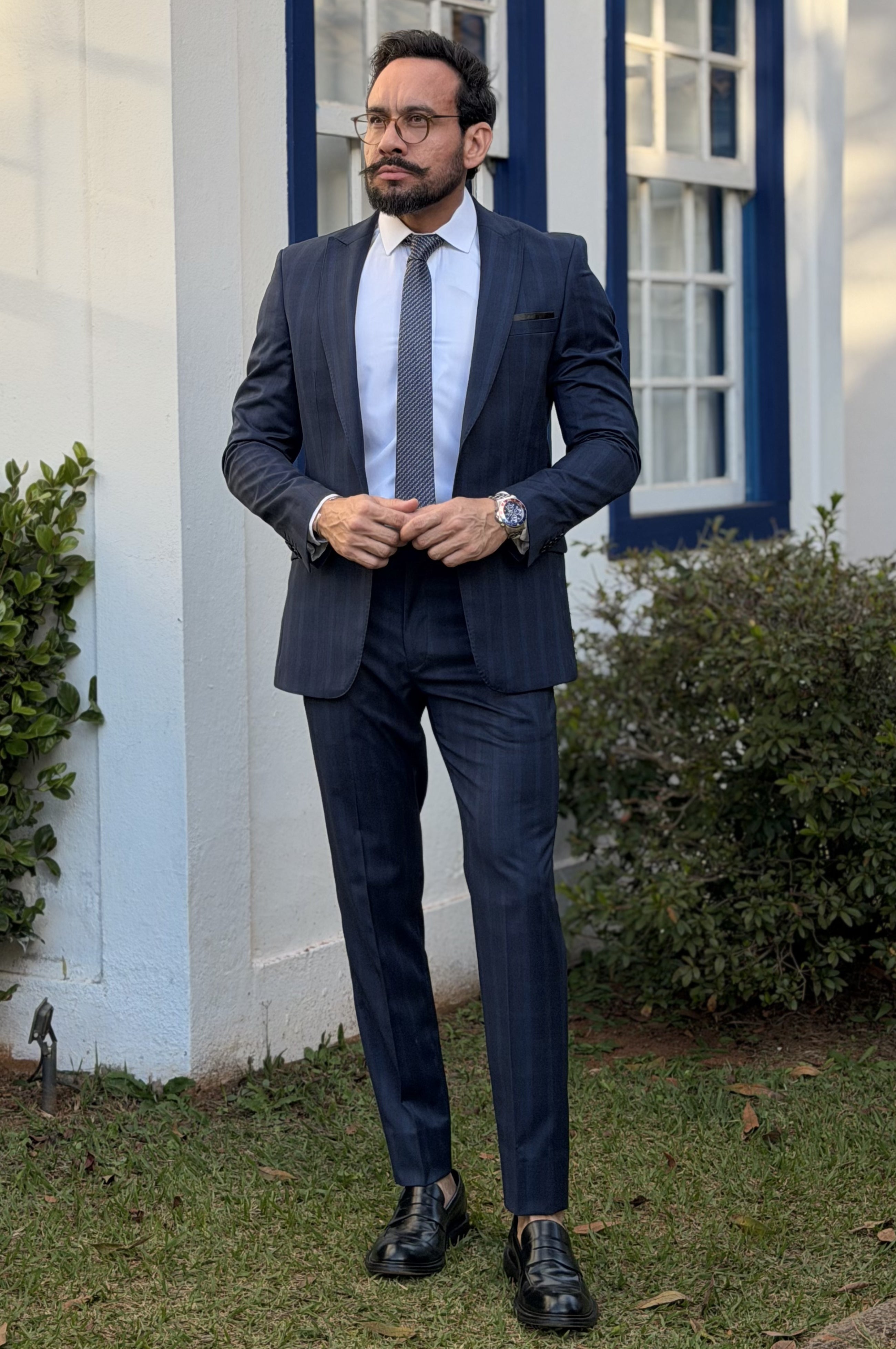 Costume Príncipe de Gales Slim Fit