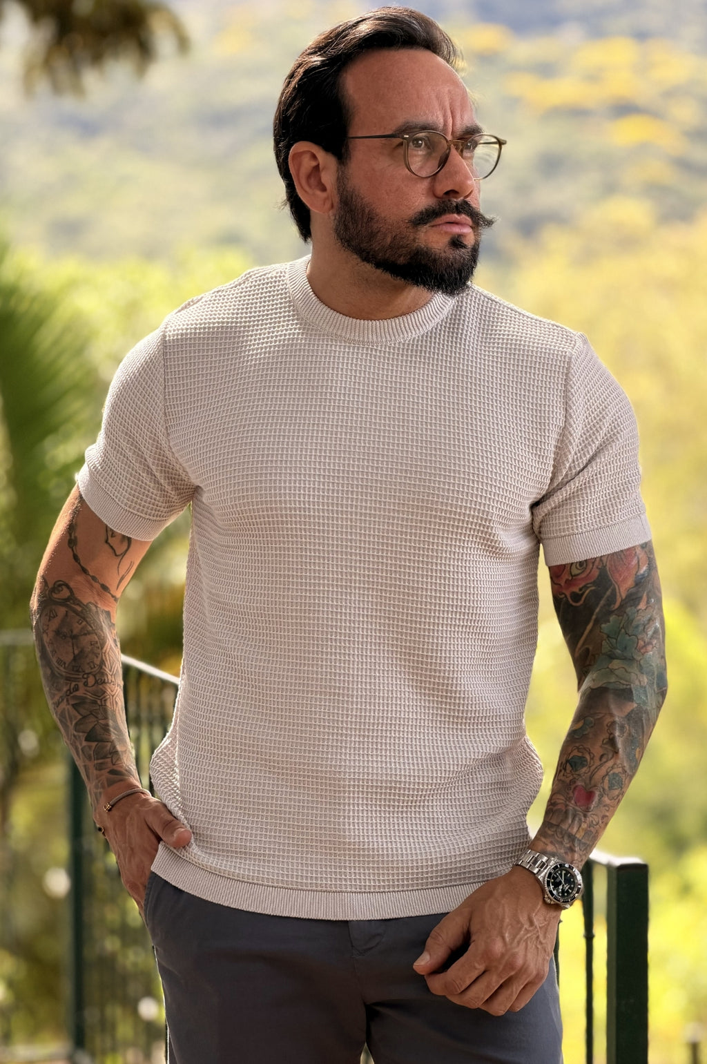 T-shirt Texturizada
