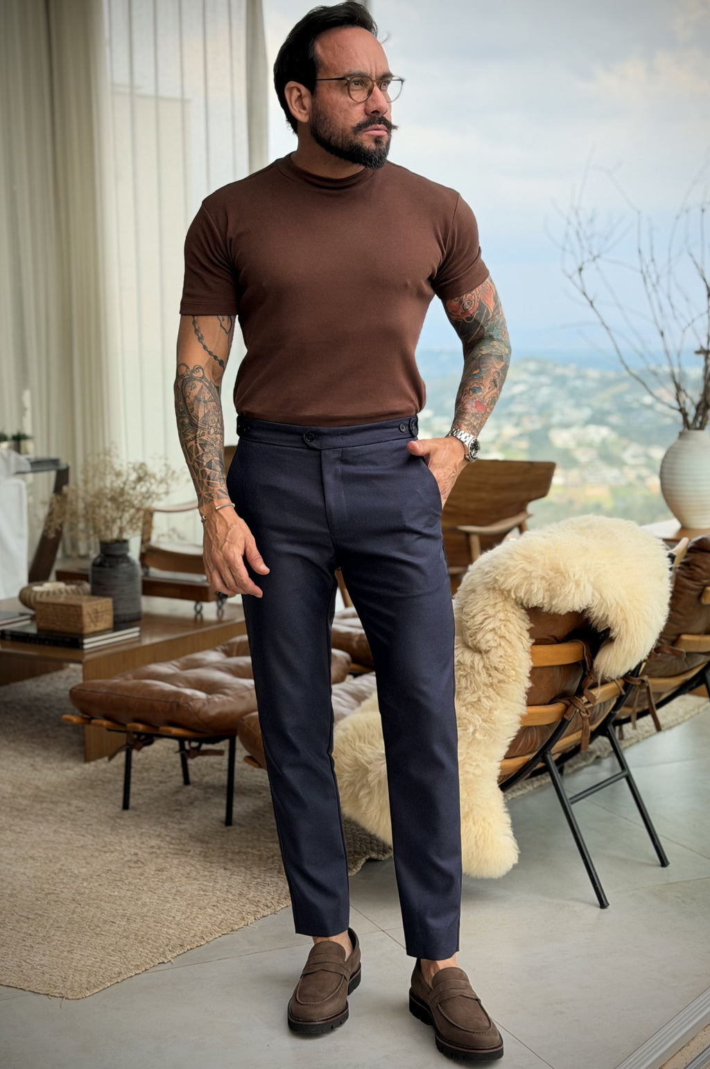 Calça Alfaiataria com Ajuste