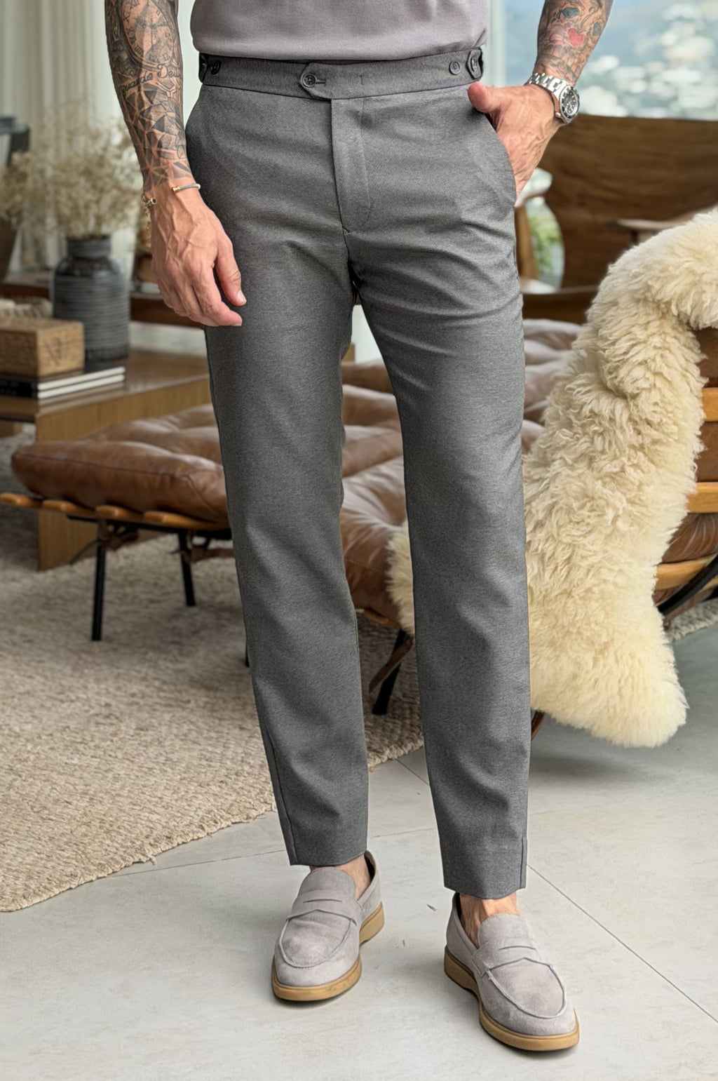 Calça Alfaiataria com Ajuste